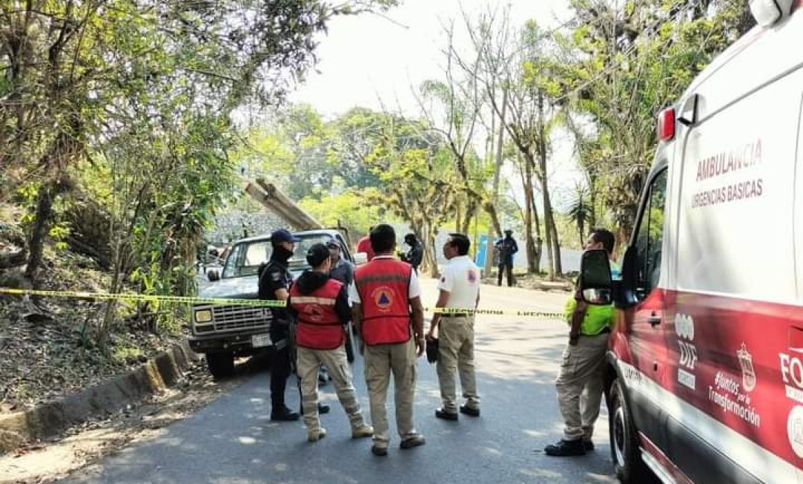 Muere hombre aplastado por una revolvedora en Fortín