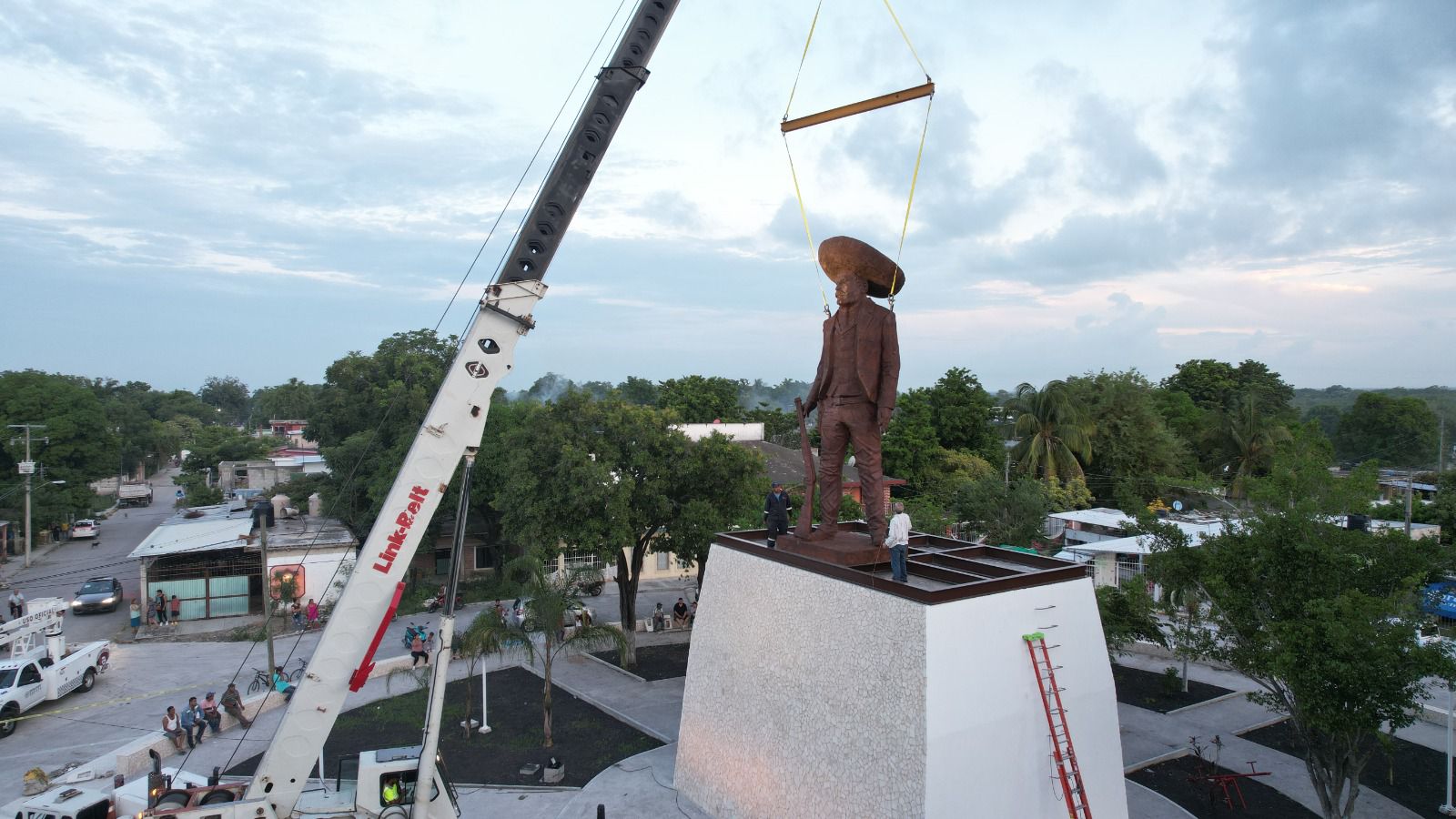 En Rinconada el monumento más grande a Emiliano Zapata en el país