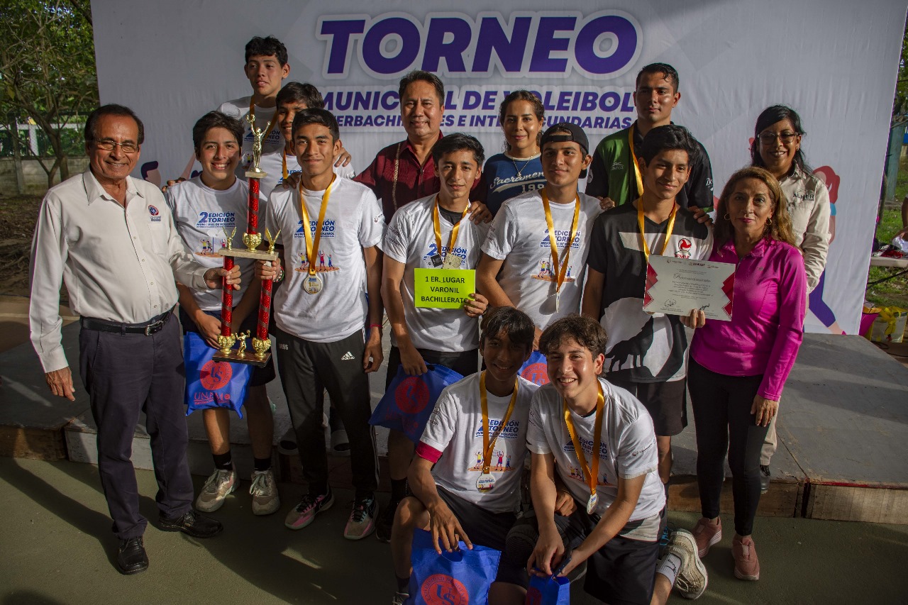 En Coatzacoalcos Premian A Ganadores Del Torneo Municipal De Voleibol