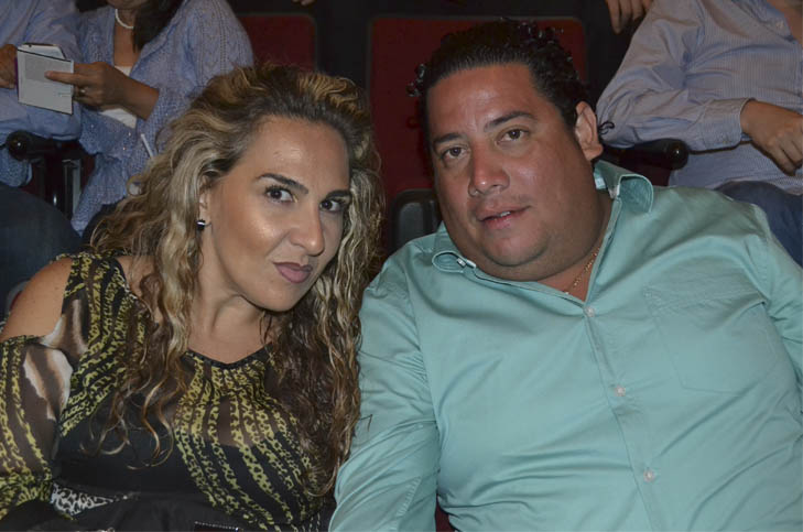 Paola Vista Hakim  y Luis Ángel Rodríguez