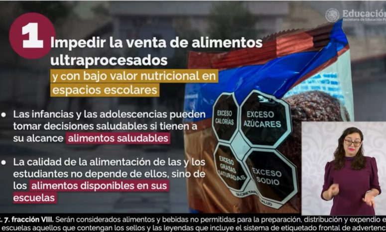 ¡Adiós chatarra! SEP anuncia plan que impulsa vida saludable en escuelas