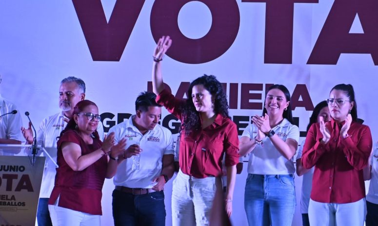 Para Morena, carro completo en Veracruz, presume Luisa Alcalde
