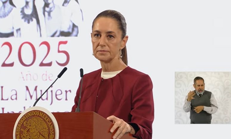 Estamos en coordinación con Nahle: Sheinbaum sobre Texistepec