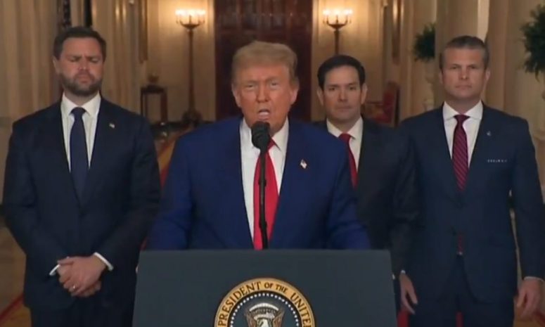 Quedan aún objetivos; el de esta noche fue el más difícil y letal: Trump