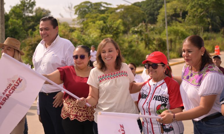 Destaca Rocío Nahle avance de obras carreteras en Veracruz