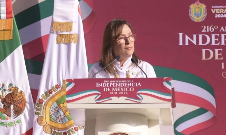 En Veracruz se vivió con alegría el orgullo de ser mexicanos : Nahle