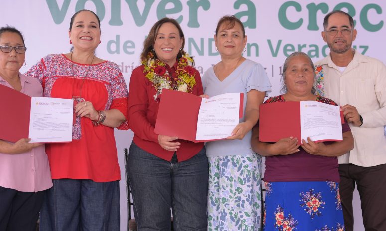 Volver a Crecer libera adeudos de productores veracruzanos