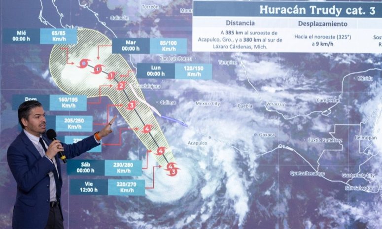 Alertan a población del Pacífico, Golfo y la Huasteca por mal tiempo