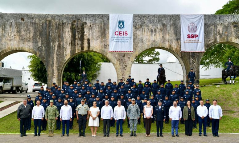 Veracruz fortalece su seguridad con 75 nuevos policías