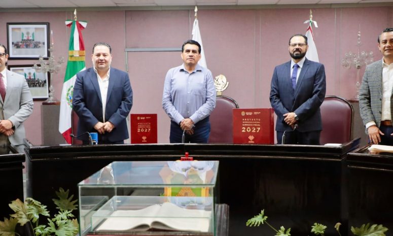 Recibe Congreso de Veracruz el Presupuesto de Egresos 2027