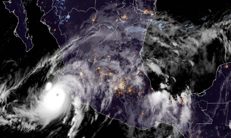 Condiciones para lluvias con tormentas dispersas en Veracruz