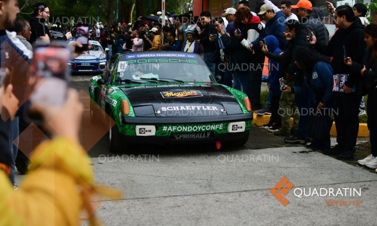 La Carrera Panamericana atraviesa Xalapa en su segunda etapa