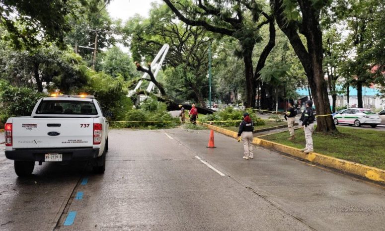 Persisten lluvias; PC mantiene vigilancia en municipios veracruzanos